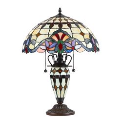 Tiffany-style Stained Glass Table Lamp
