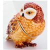 Image 3 : Little Golden Owl Trinket Jewel Box