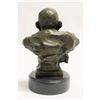 Image 3 : Signed Limited Edition Bronze Bust of Ghandi