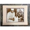 Image 2 : Mahatma Gandi & Prime Minister of India Sepia Tone Photo Print