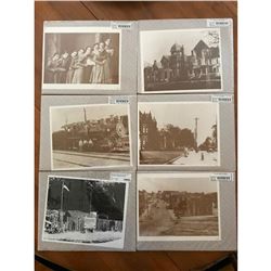 Group of Atlanta Georgia Historic Scenes, Sepia Tone Prints