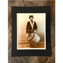 African American History, Contraband Drummer Boy Sepia Tone Photo Print