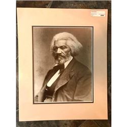 African American History, Frederick Douglass Sepia Tone Photo Print