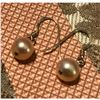Image 1 : Cultured Pearls Sterling Drop Earrings