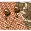 Image 2 : Cultured Pearls Sterling Drop Earrings