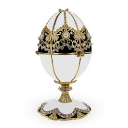 Moscow Kremlin Russian Royal Pearls Display Egg