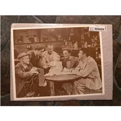 Bowery Boys Comedy Sepia Tone Photo Print