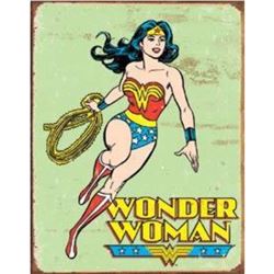 Wonder Woman Retro-style She Shed Dorm Room Metal Sign