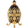 Image 1 : Russian Trinket Jewel Box Tri-footed Egg