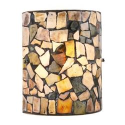 Transitional Style Mosaic Sconce Light