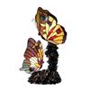 Image 1 : Tiffany-style Stained Glass Butterfly Table Lamp