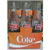 Image 1 : Approx. 30 vintage empty Coca Cola, Pepsi, 7Up, Fanta, Crush bottles with vintage wooden crate