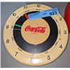 Image 2 : Pair of '80s Coca-Cola clocks - 8" and 10" Diameter