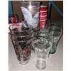 Image 2 : Tin coin banks 8" x 4", Coca Cola Glasses