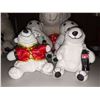 Image 2 : Coca-Cola polar bear stuffed toys - six small, one big