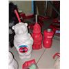 Image 3 : Coke icy promo cups, Santa Claus polar bear, two rubber Coca-Cola bottles etc.