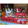 Image 2 : Miscellaneous Coca Cola, Pepsi, Fanta bottles, newer ones with crate