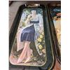 Image 3 : 2 Coca Cola vintage serving trays - 19" x 8.5"