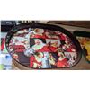 Image 2 : 5 Coca-Cola trays - Largest 16" x 11"