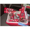 Image 3 : Novelty Coca Cola cooler with Coca Cola stationary and collectible pens