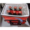 Image 1 : Coca Cola cooler with Coca Cola bottles