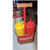 Image 1 : Collection of salt and pepper shakers and Coca-Cola confectionery kit