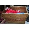 Image 1 : Wooden pop crate - Coca Cola branded