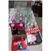 Image 1 : Coca-Cola glassware tin box and playing cards with box