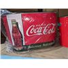 Image 2 : Coca-Cola street sign (36" x 6") and 2 Coca-Cola buckets