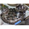 Image 1 : Water jug and cups peacock tray from the show