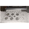 Image 1 : Collectible light up sign, Christmas ornament, and miscellaneous Coca Cola cans and bottles