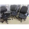 Image 3 : Six office chairs