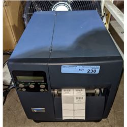 1 data max I class label printer, 1 sato CL408 label printer, 2 industrial fans