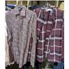 Image 8 : A rack full of men's shirts, T-shirts, and, polos