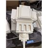 Image 2 : For wooden wall sconce with black table on wheels from the show