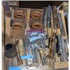 Image 1 : Metal bar, chains and clamps torture props