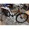 Image 1 : Rare collector KONA cargo excursion bike. Leather seat and wood carrier