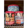 Image 3 : Coca Cola Bank bottle 2 feet tall with tins