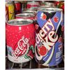 Image 1 : Coca-Cola winter edition cans and flavoured cans - 2 rows