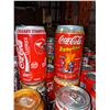 Image 2 : 2 rows of  Coca-Cola Olympic FIFA World Cup and an oversized Asian