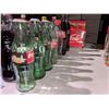 Image 2 : 1 case of coke classic with styrofoam labels and 2 vintage long neck bottles and 5 clear bottles