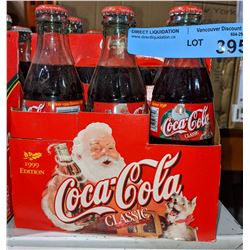 1999 Coca Cola Christmas cases