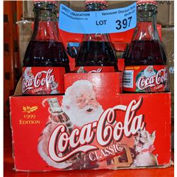 1999 Coca Cola Christmas cases