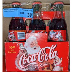 1999 Coca Cola Christmas cases