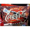 Image 2 : 2 Corrugated Coca Cola signs - 42" x 32"