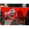 Image 2 : 2 Corrugated Coca Cola  grocery store signs - 43" x 30"