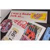 Image 2 : Coca Cola Bottle Caps, Signs, Stickers, Collector Edition's Mini Plate
