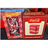 Image 2 : Coca Cola tooth pick dispenser and a clock