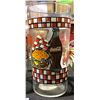 Image 2 : One row of Coca Cola printed glass cups