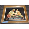 Image 2 : Coca Cola sign framed - 19" x 15"